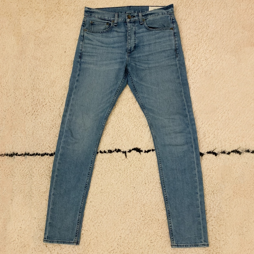 Rag & Bone Fit 1 Skinny Men's Jeans 31x32 Lincoln Blue, Excellent Condition